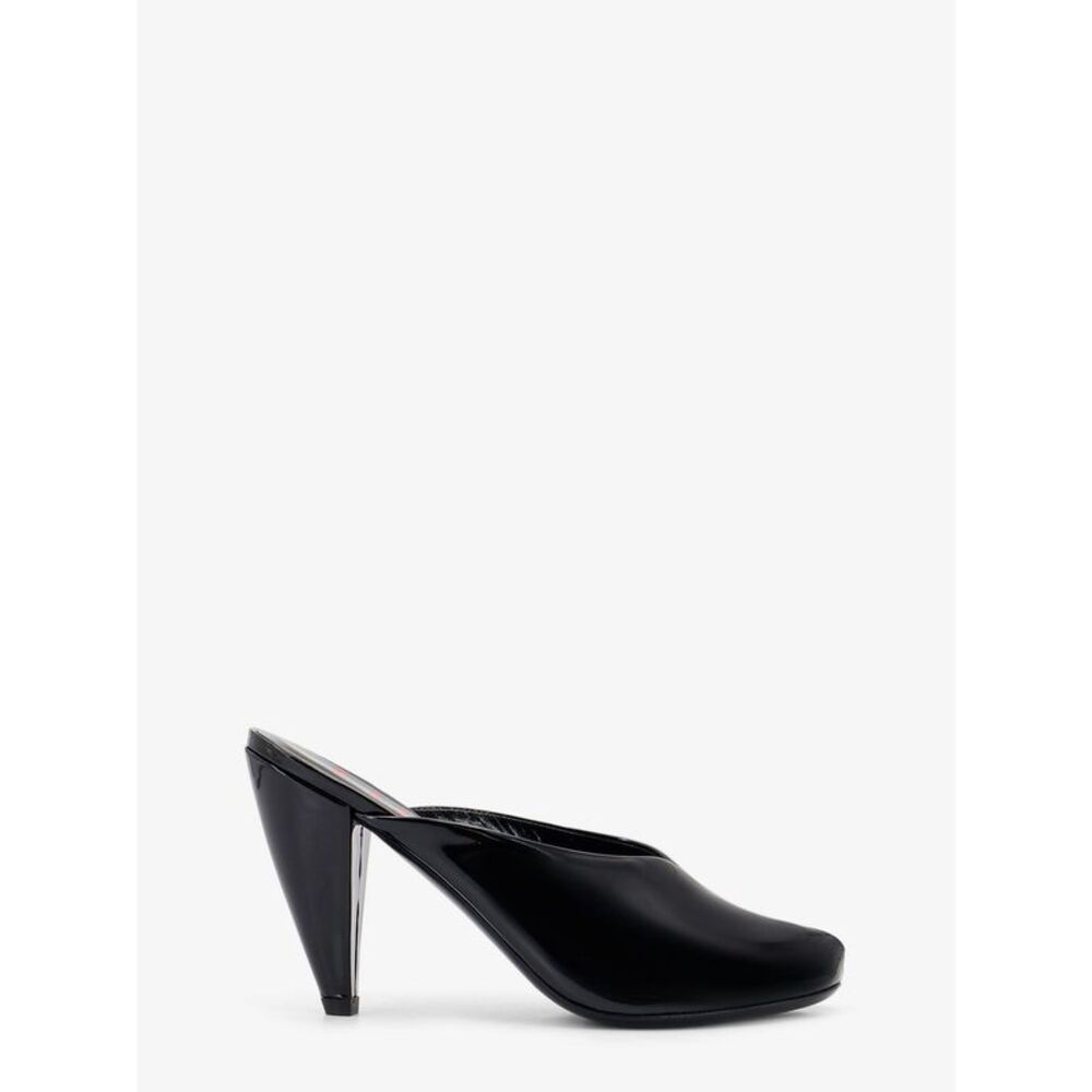 Jude Women Paw Mule Patent Leather Sandals